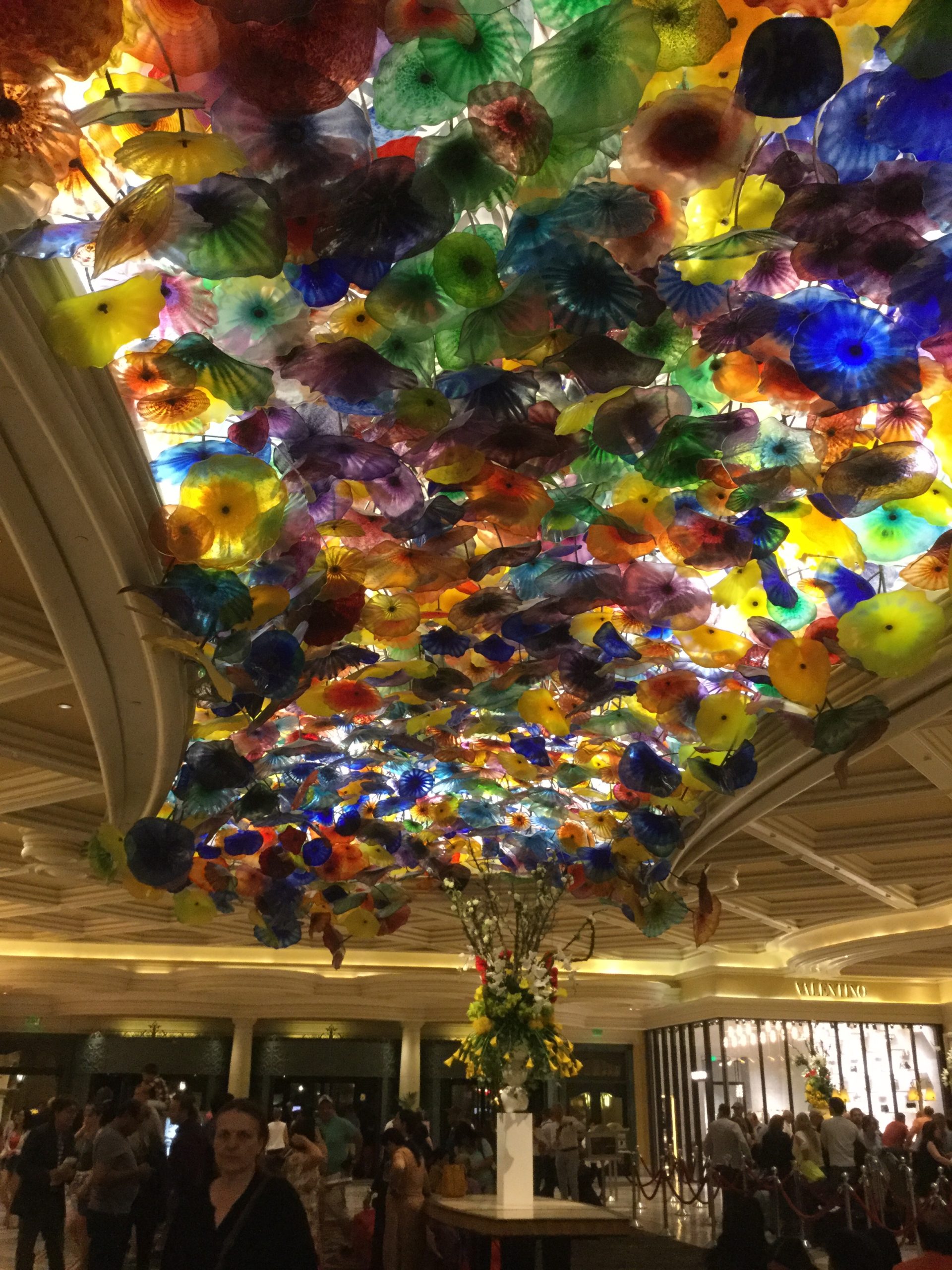 Chihuly u hotelu Bellagio Las Vegas